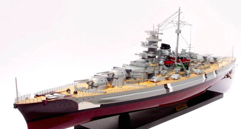 Bismarck Battleship Model (Standard Range) - GN