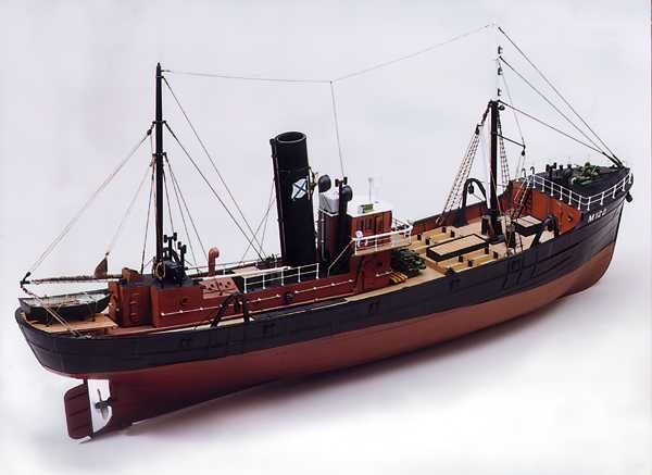 Milford Star Side Trawler Model Boat Kit - Caldercraft