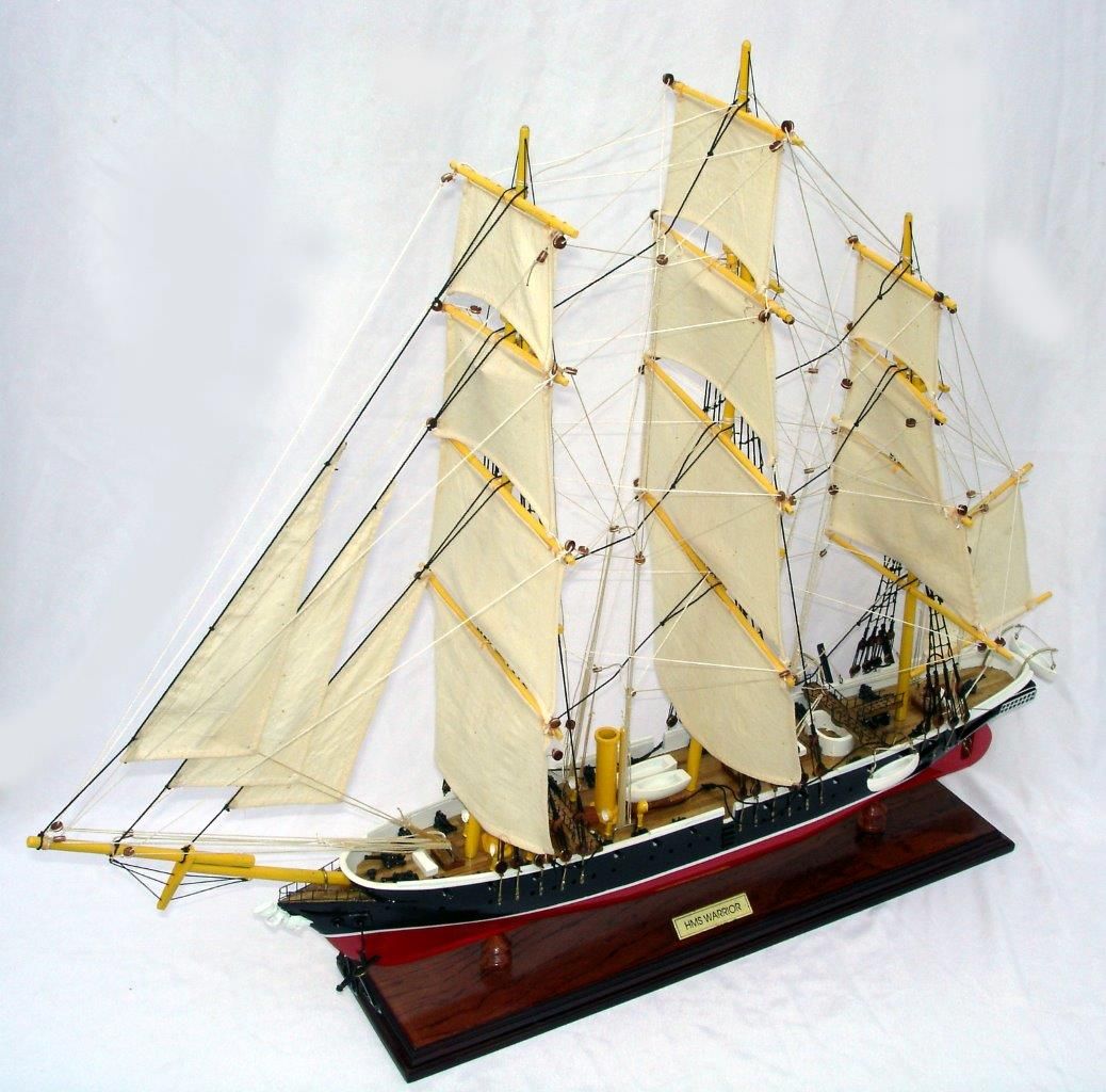 HMS Warrior Model Boat - GN